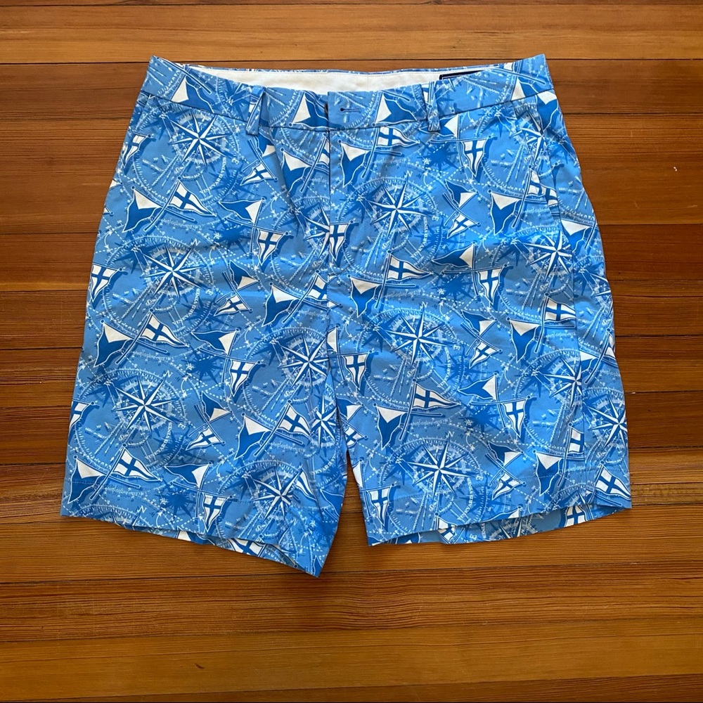 Vineyard Vines Breaker Short, blue nautical